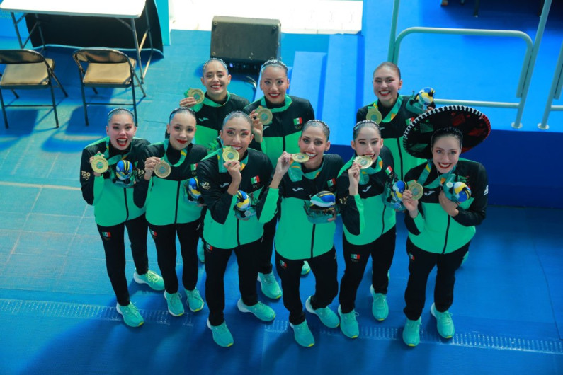 Se ausenta equipo de nado sincronizado de abanderados para JO París