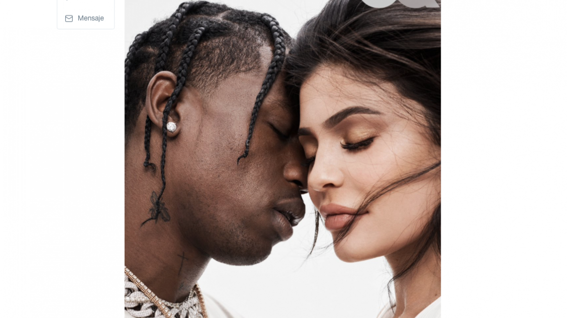 Kylie y Travis en la portada de GQ