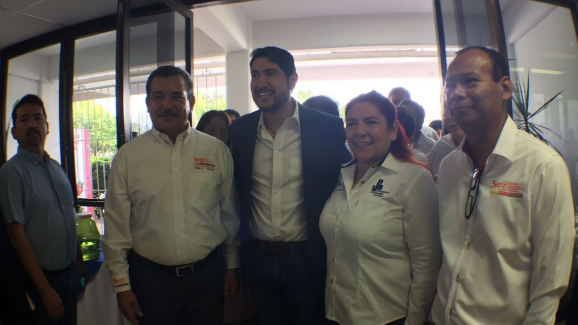 Hector Escobar inaugura el MET en Matamoros