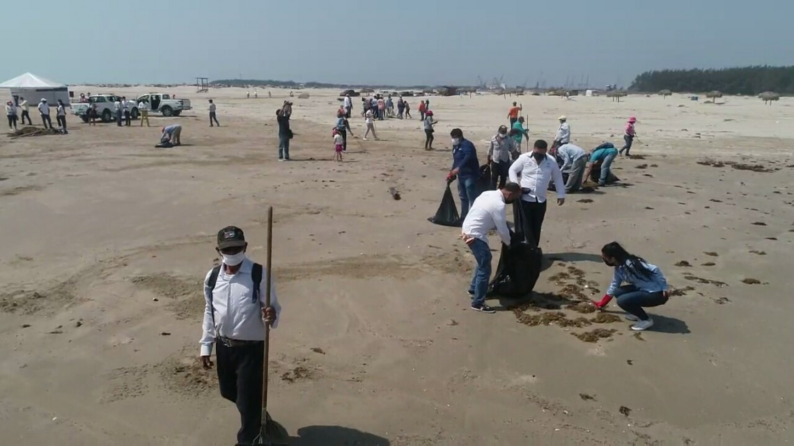 Arranca en Altamira programa “Playa Limpia 2021”