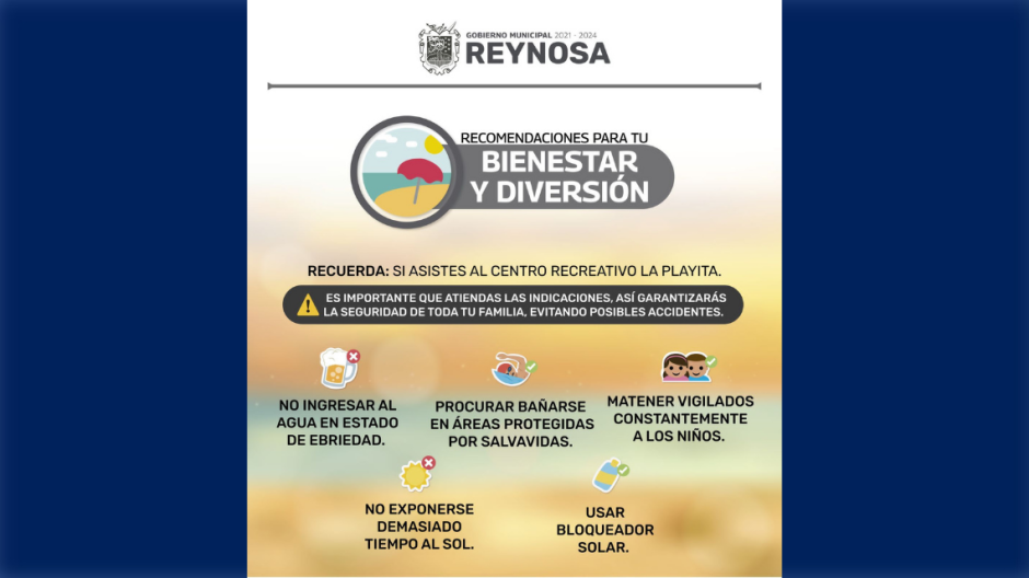 Implementará Protección Civil, vigilancia y presencia en La Playita