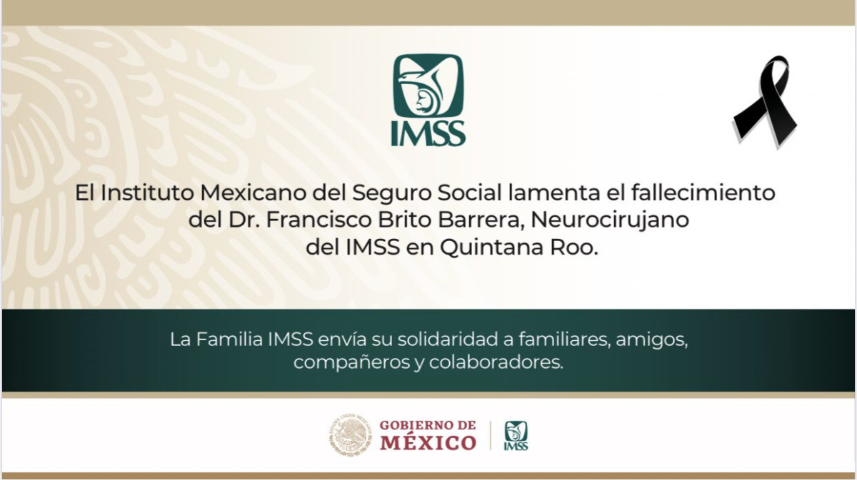 Fallece médico de neurocirujano de Cancún por covid-19 