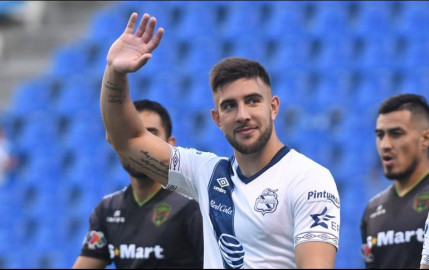 Puebla anuncia la salida de Lucas Cavallini