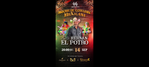 Noche de comedia en Reynosa para celebrar las Fiestas Patrias