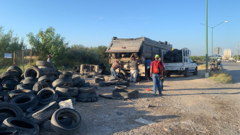 Plan de rescate: Abaten contaminación con retiro de más de 23 mil llantas