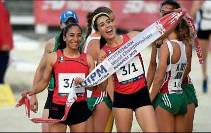 Mexicanas obtienen oro en el Mundial de Pentatlon Moderno