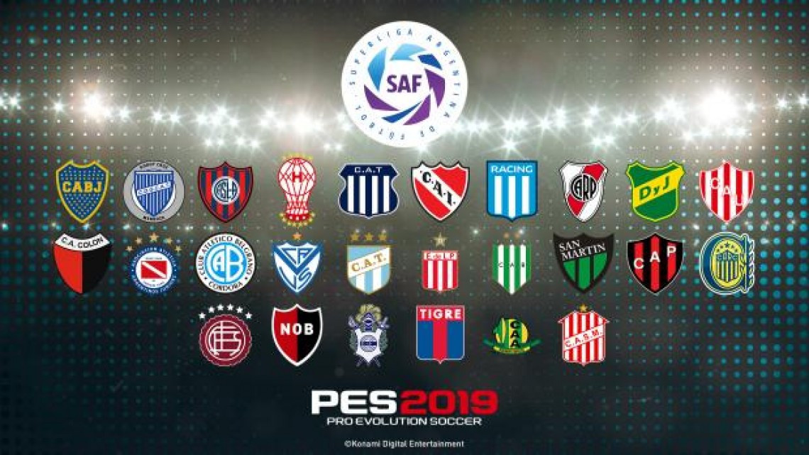 La Liga Argentina, Falcao y Benedetto llegan a PES 2019