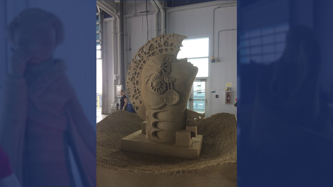 Sorprendentes esculturas de arena 
