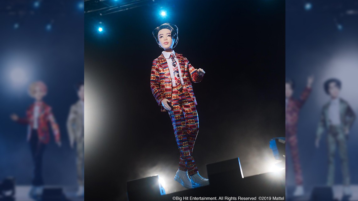 Así se ven los muñecos de BTS de Mattel