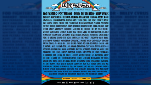 Lollapalooza 2021 revela su cartel oficial 