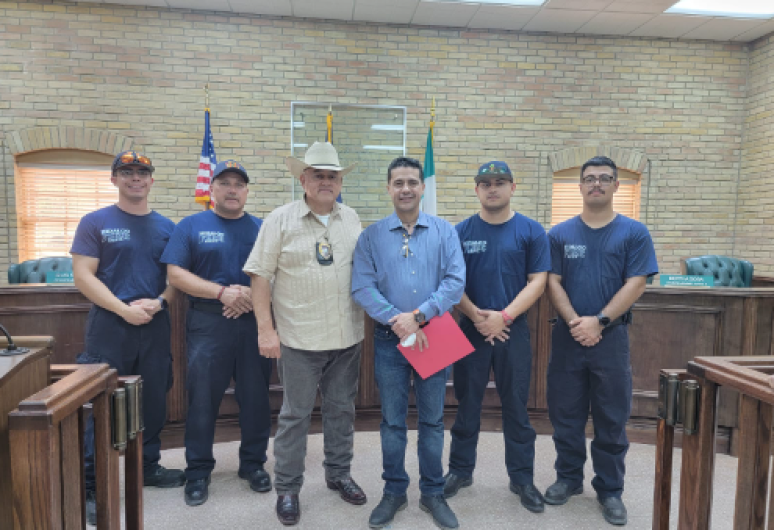Sostiene Alcalde Mario López reunión de  trabajo con autoridades de Hidalgo, Texas