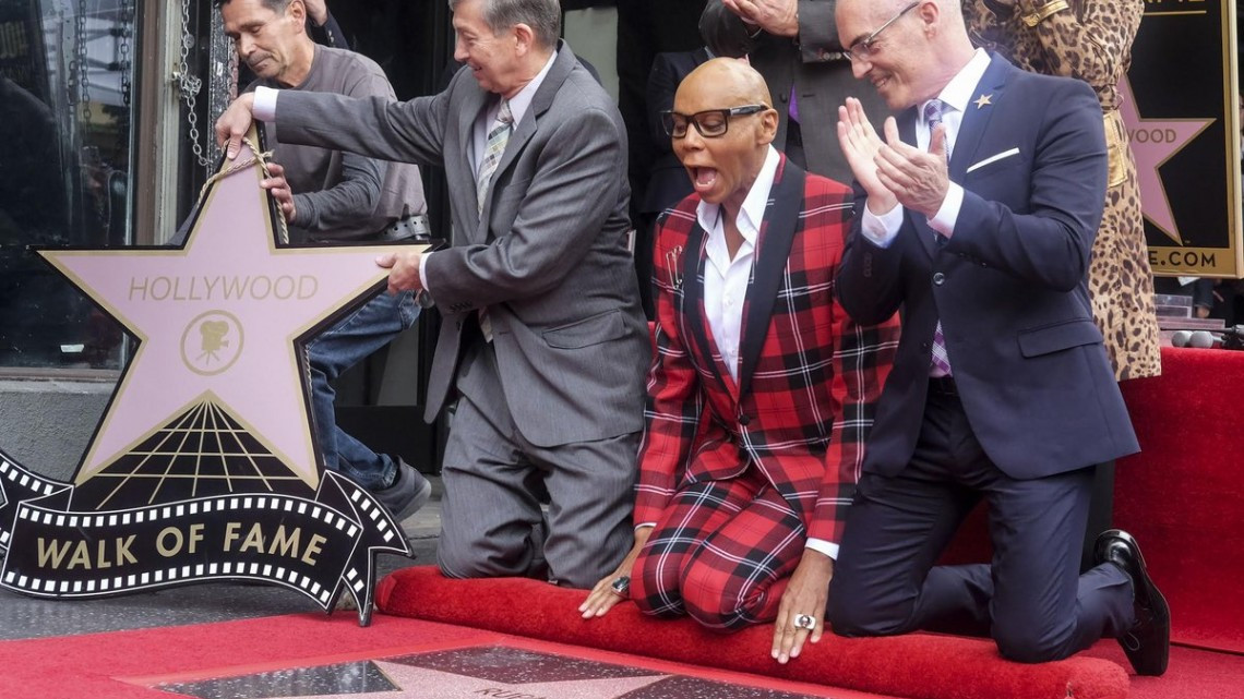 RuPaul ya tiene una estrella en el paseo de la fama