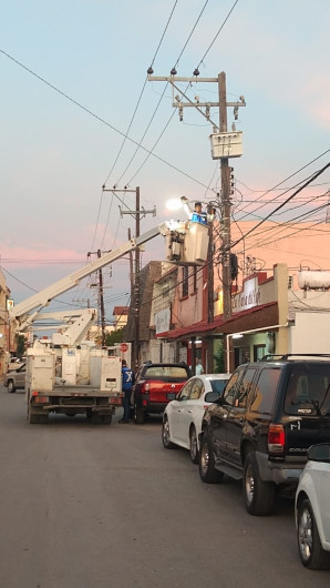 Con 121 acciones el Municipio de Reynosa mejora alumbrado público