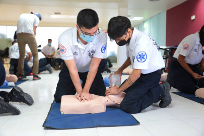 Certifican a elementos de la Academia de Protección Civil ante asociación internacional 