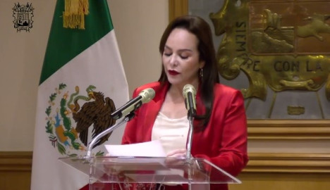 Aprueban  licencia de alcaldesa de Nuevo Laredo,  Carmen Lilia Canturosas para buscar reelección