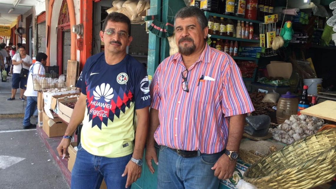 Locatarios del mercado le responden a Peraza Guerra