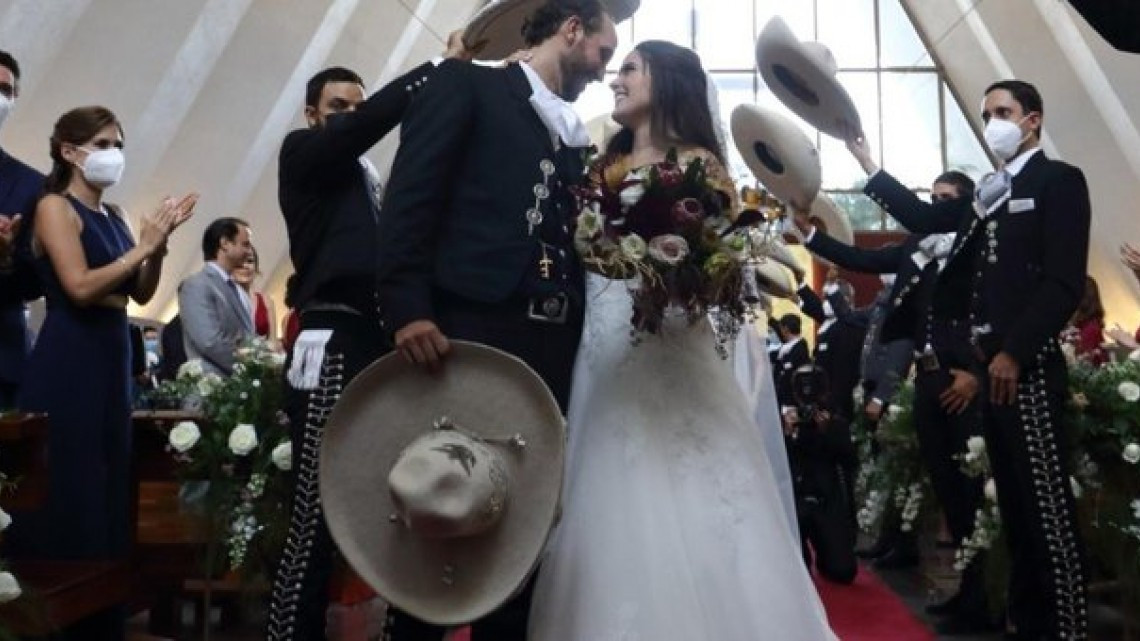 Se casó la hija de Alejandro Fernández en Zapopan