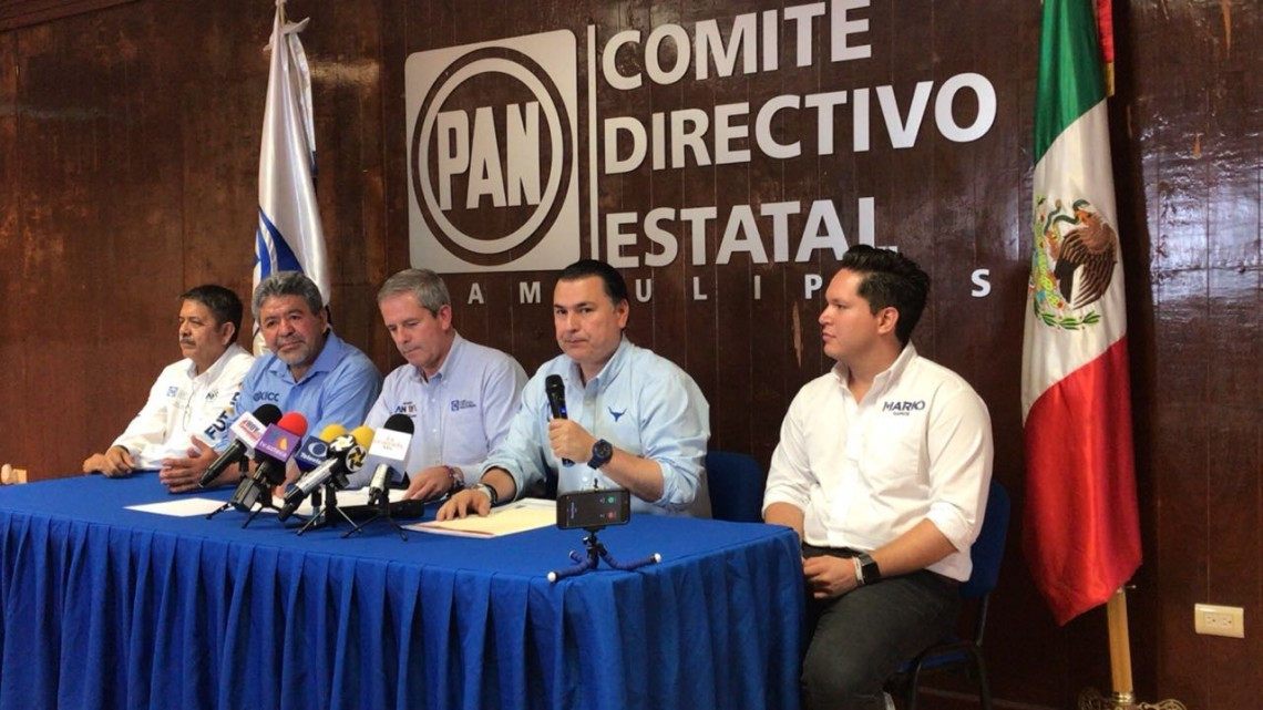 Carro completo en Tamaulipas: CEN del PAN