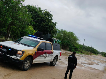 Ante llegada de ‘’Francine’’ Guardia Estatal activa Plan Tamaulipas en San Fernando y municipios aledaños 