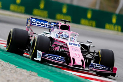 Sergio Pérez realiza con éxito ensayo rumbo a Mónaco 