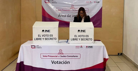 Han votado 76 mil personas desde el extranjero
