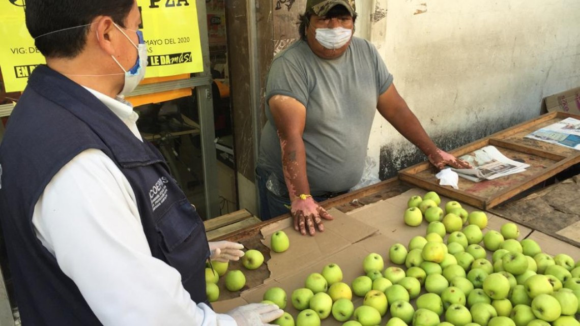 Advierten a ambulantes que deben retirarse de la Zona Centro 
