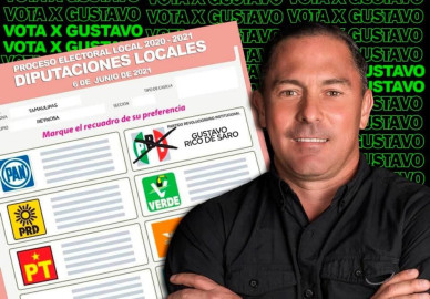 Piensa bien tu voto, ubica tu casilla y ¡Sal a Votar por la Democracia!: Gustavo Rico 