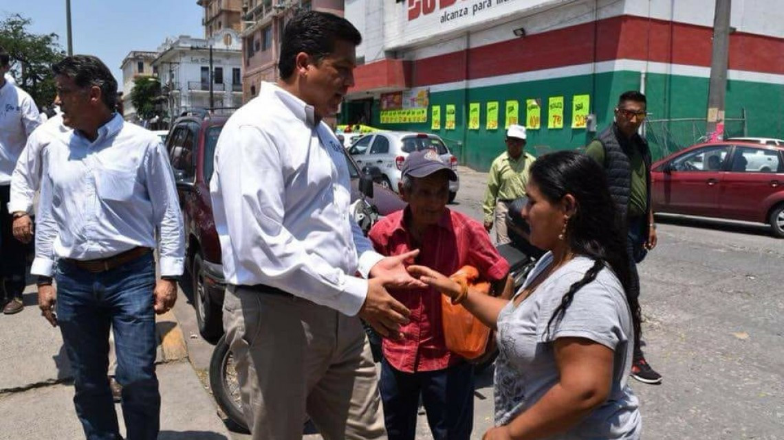 Recorre Gobernador la obra de nuevos mercados de Tampico