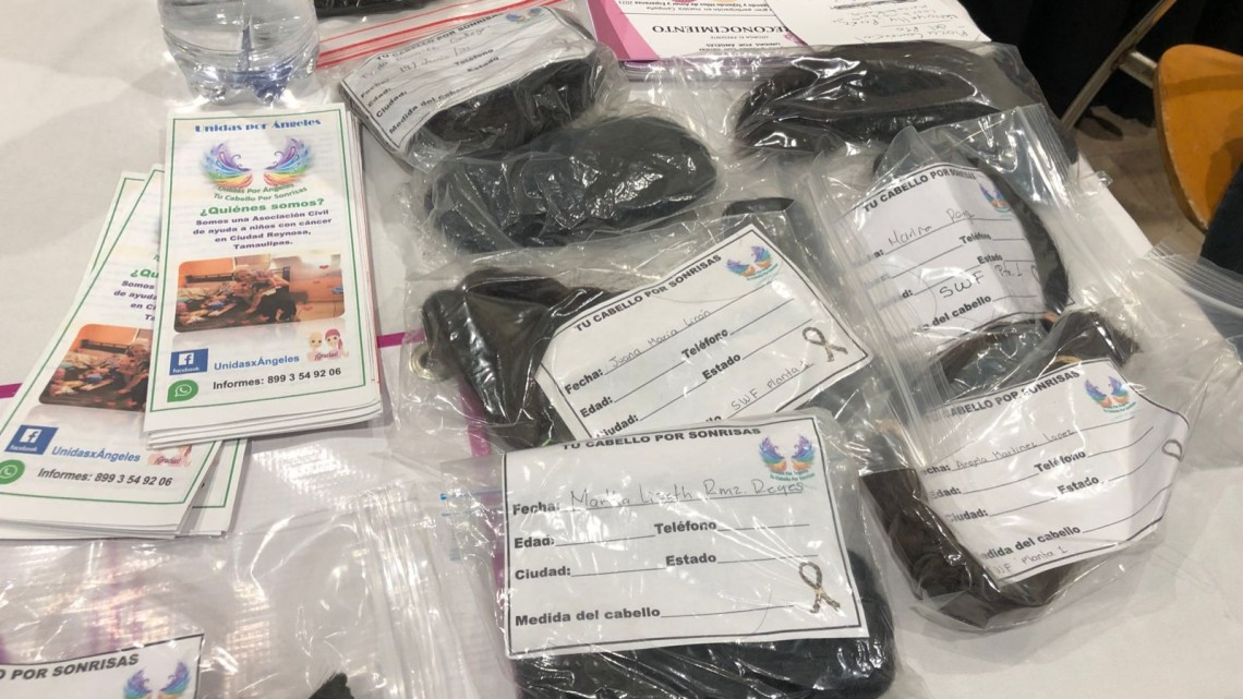 Recolectaron cabello y tapas de plástico para menores con cáncer en Tamaulipas 