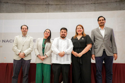 Destacó Carlos Peña Ortiz en 3er Encuentro Nacional de Autoridades Jóvenes 2023 