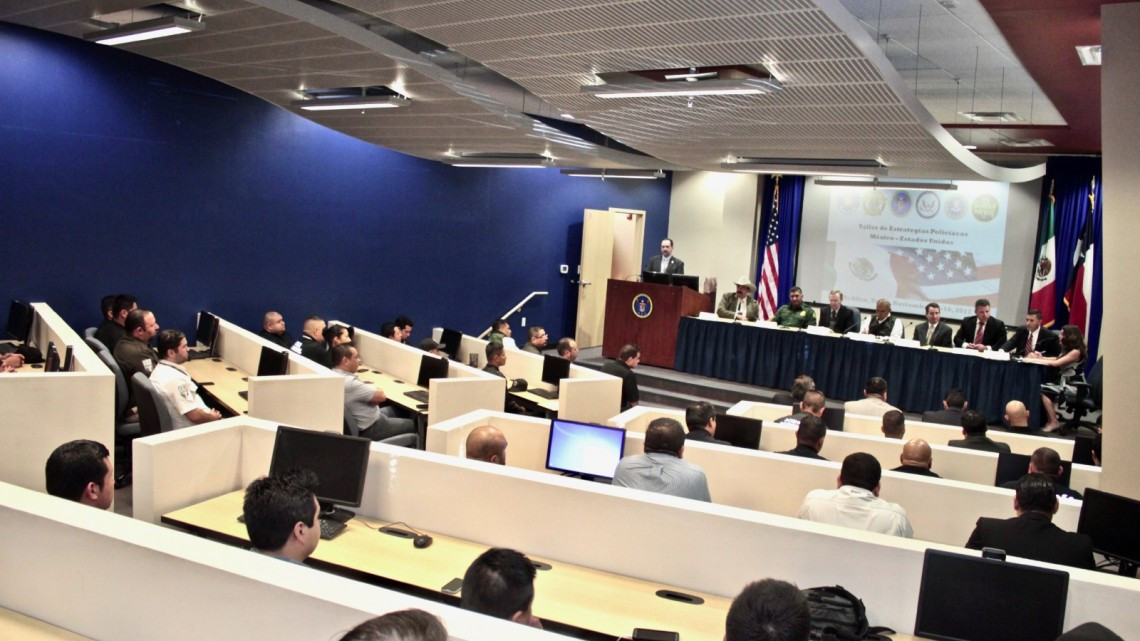 Reciben PE y PGJ entrenamiento por Agencias de Seguridad de EU