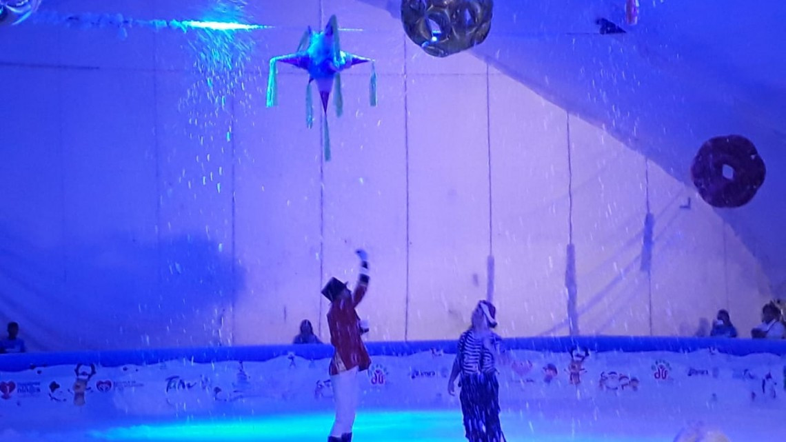 Altamira vive su Navidad con el encendido del pino monumental