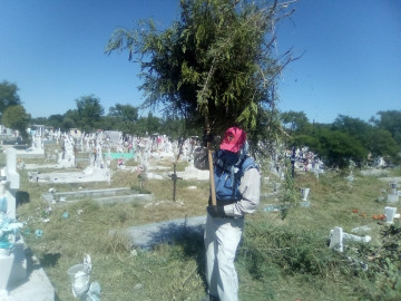 Panteones permanecen cerrados por pandemia