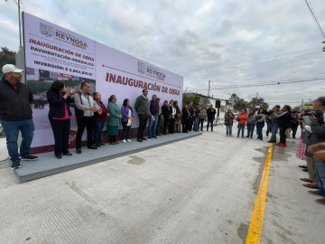Invierten 3 mdp en pavimentación en colonia Capitán Carlos Cantú