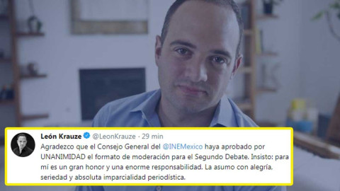 INE da a conocer a moderadores de 2do debate presidencial