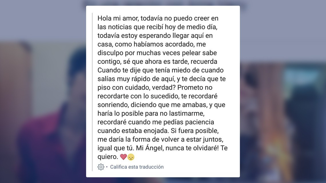 La triste historia de amor que está estremeciendo a Facebook