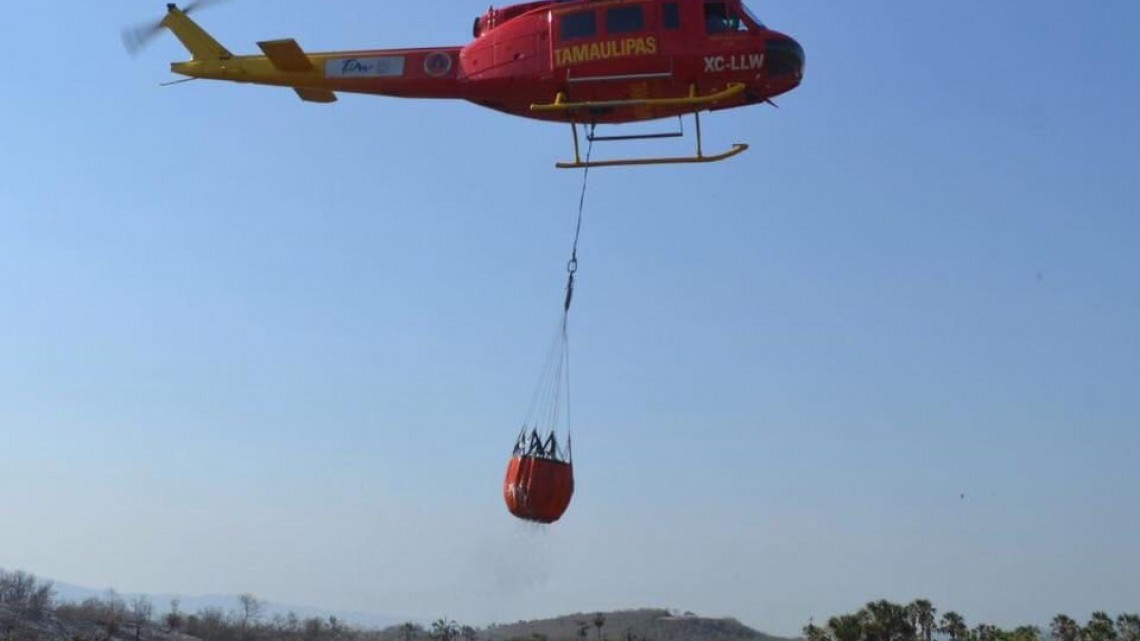 Se incrementan los incendios forestales al sur de Tamaulipas