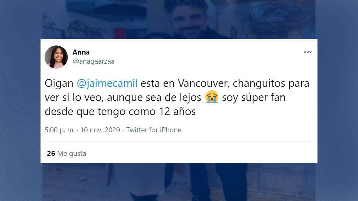 ¡Que detalle! Jaime Camil cumple promesa a fan y tienen una cita 