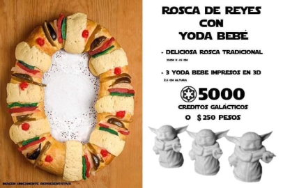 Conoce la ‘Manda-rosca’ con Bebé Yoda incluido