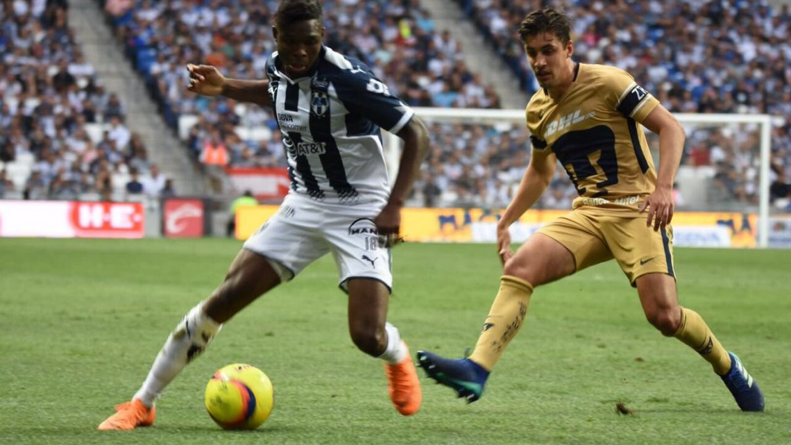 Rayados vence 2-1 a Pumas 