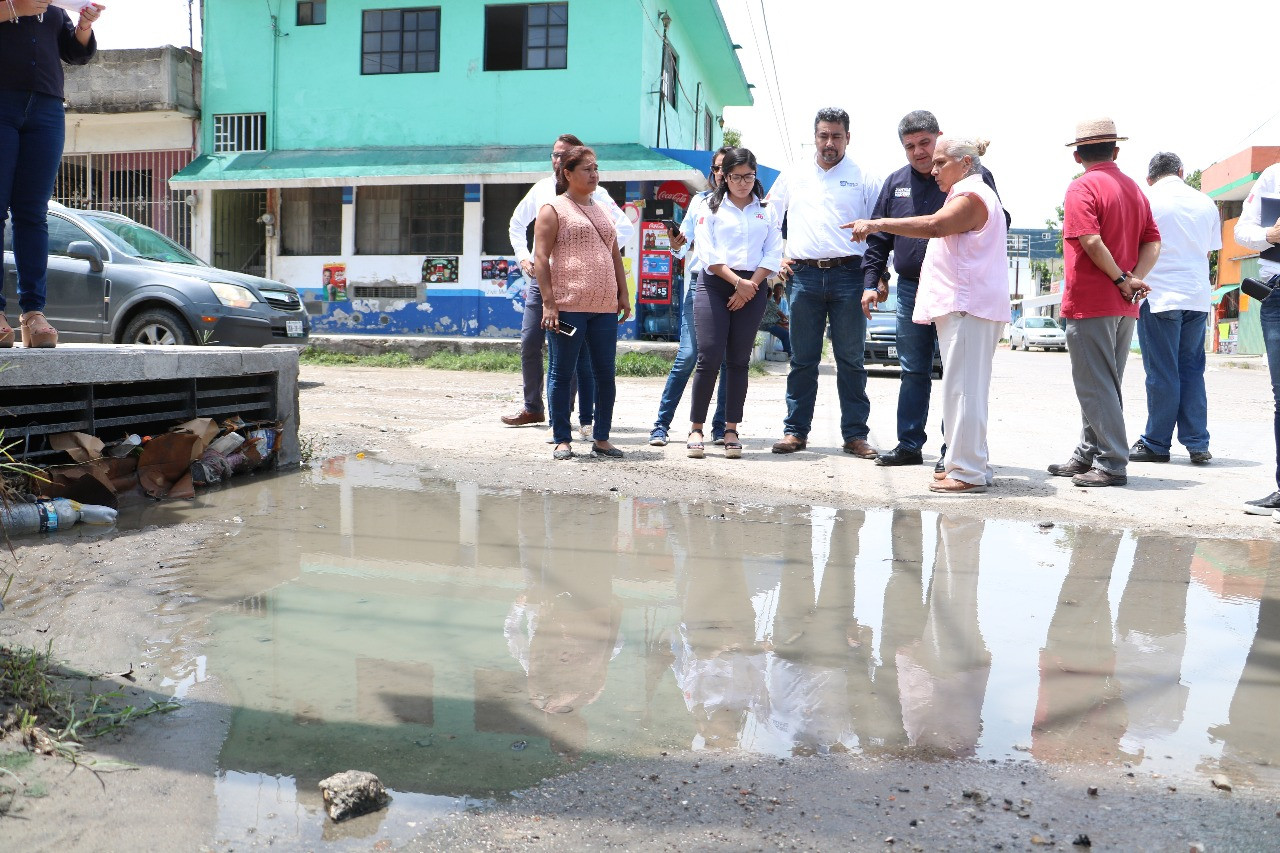 Responde gobierno de Madero a llamado de vecinos