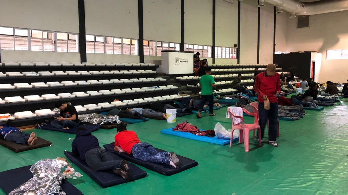 Recibe refugio temporal a 205 migrantes