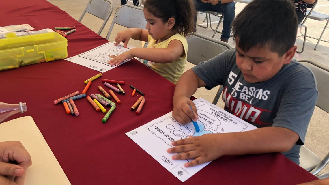 Comapa de Nuevo Laredo busca concientizar a niños y jóvenes sobre la cultura y cuidado del agua 