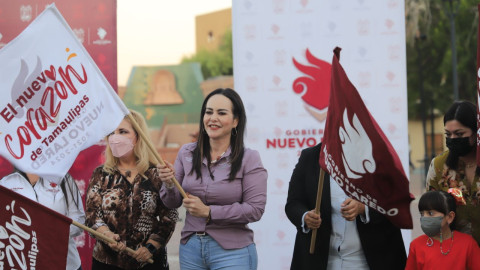 “Nuevo Laredo se prende” arranca programa municipal de alumbrado