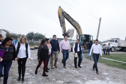Realiza alcalde Mario López intenso trabajo en Matamoros