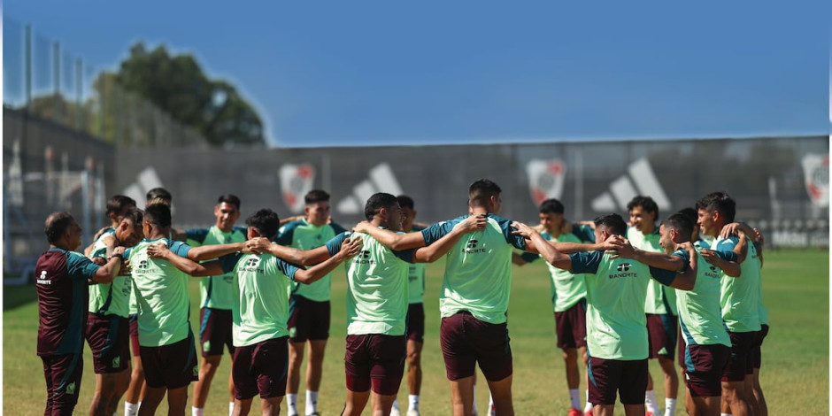 Este jueves, México se enfrenta al Inter de Porto Alegre en Brasil