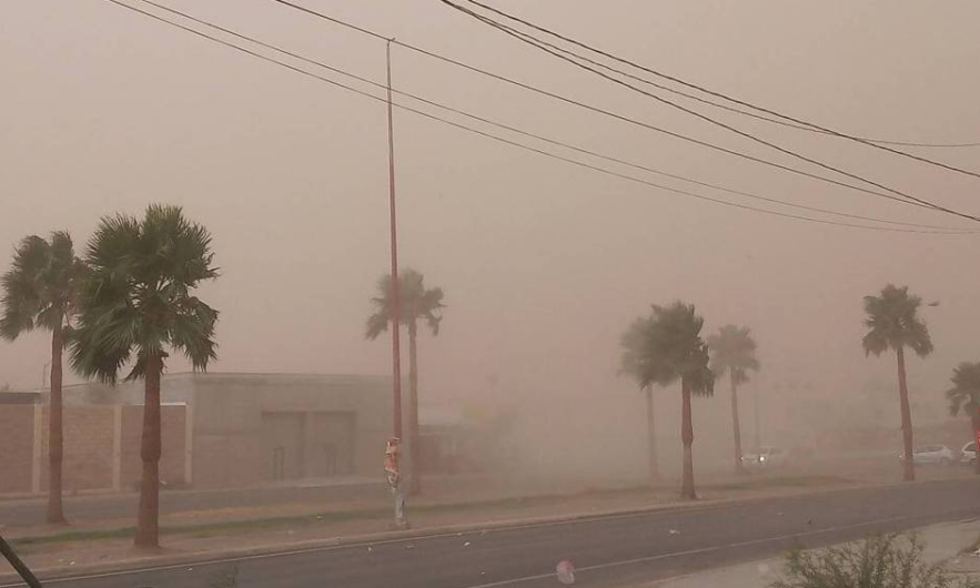 Se prevén posibles tolvaneras para el norte de Tamaulipas 