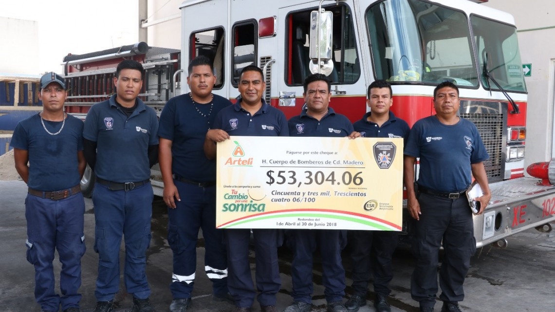 PC Madero reconoce a las tiendas Arteli por su apoyo