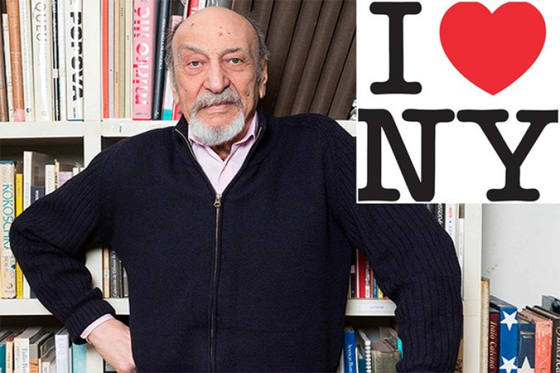 Fallece Milton Glaser, diseñador del mítico logo de “I Love New York”