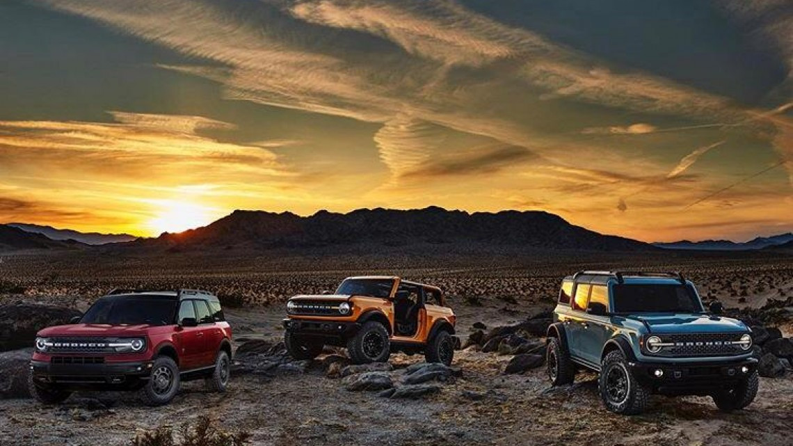 Ford presenta la Bronco y la Bronco Sport